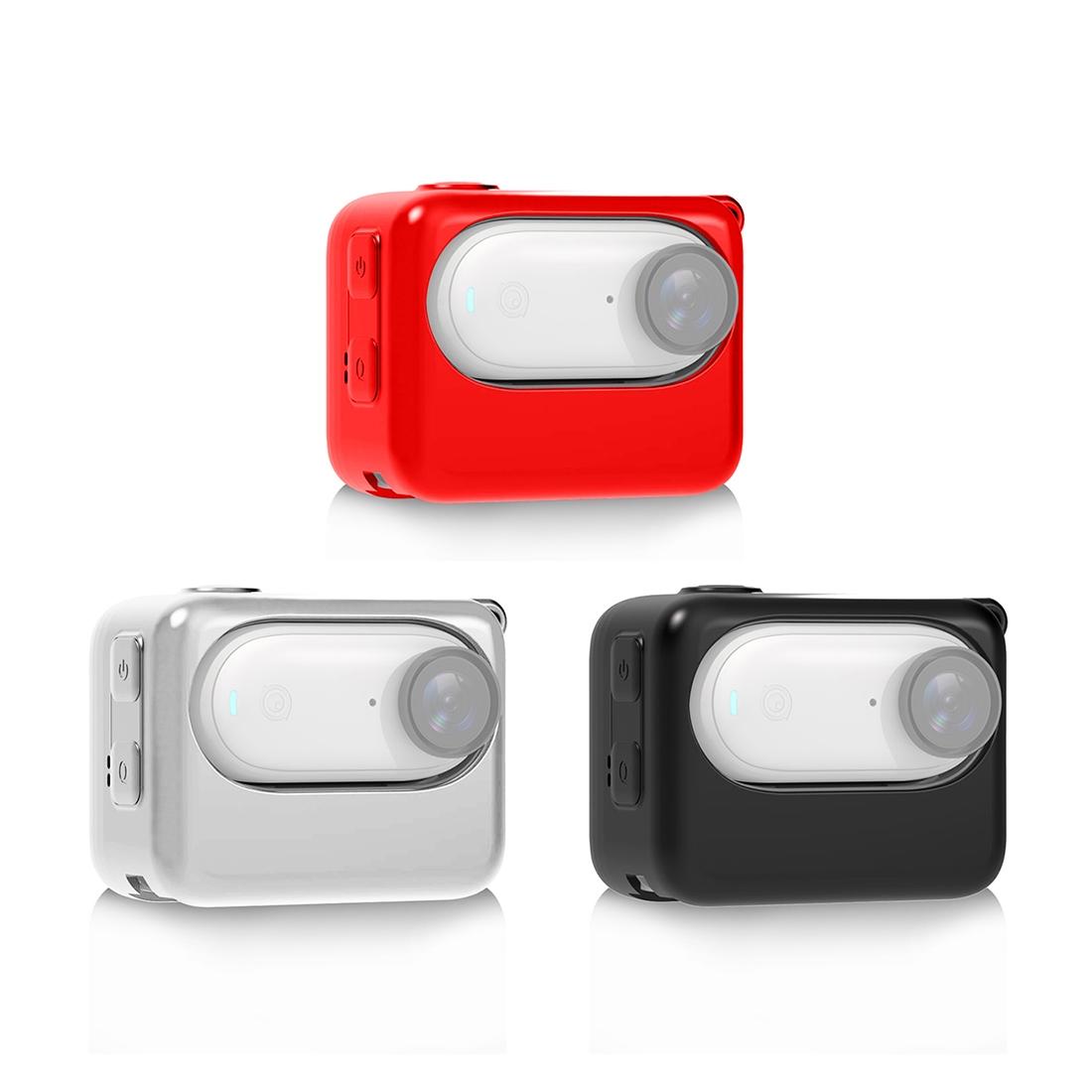 Silicone Charging Case for Insta360 Go 3 Camera - Black
