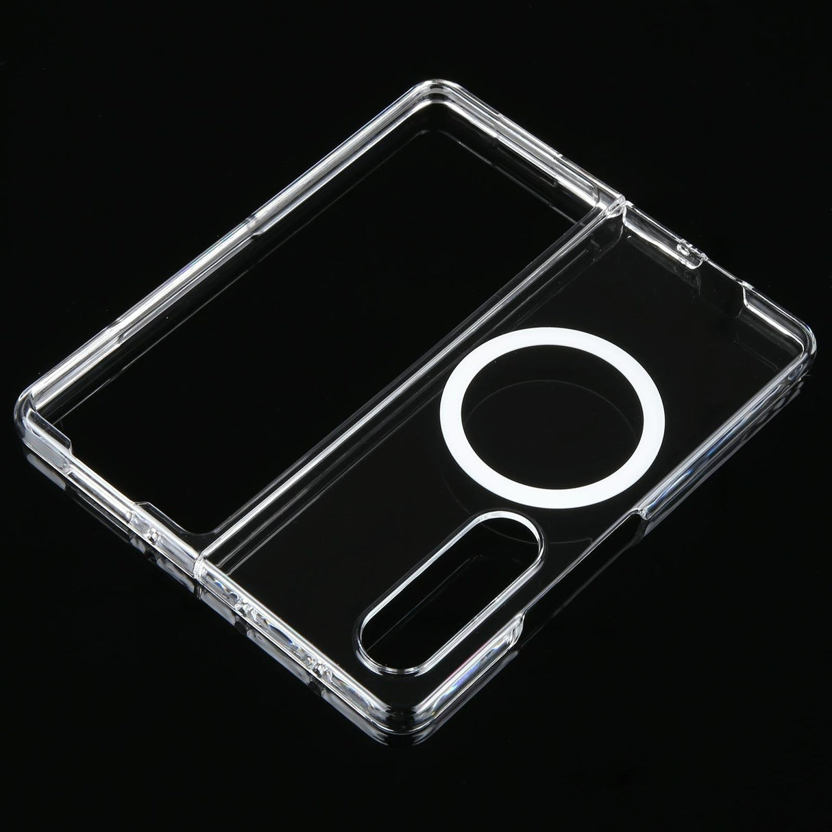 For Samsung Galaxy Z Fold4 5G Shockproof Magsafe Case - Frosted Black