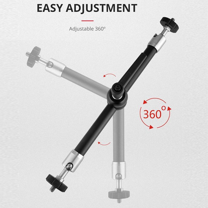 Flexible Articulating Arm - Adjustable Friction - Black