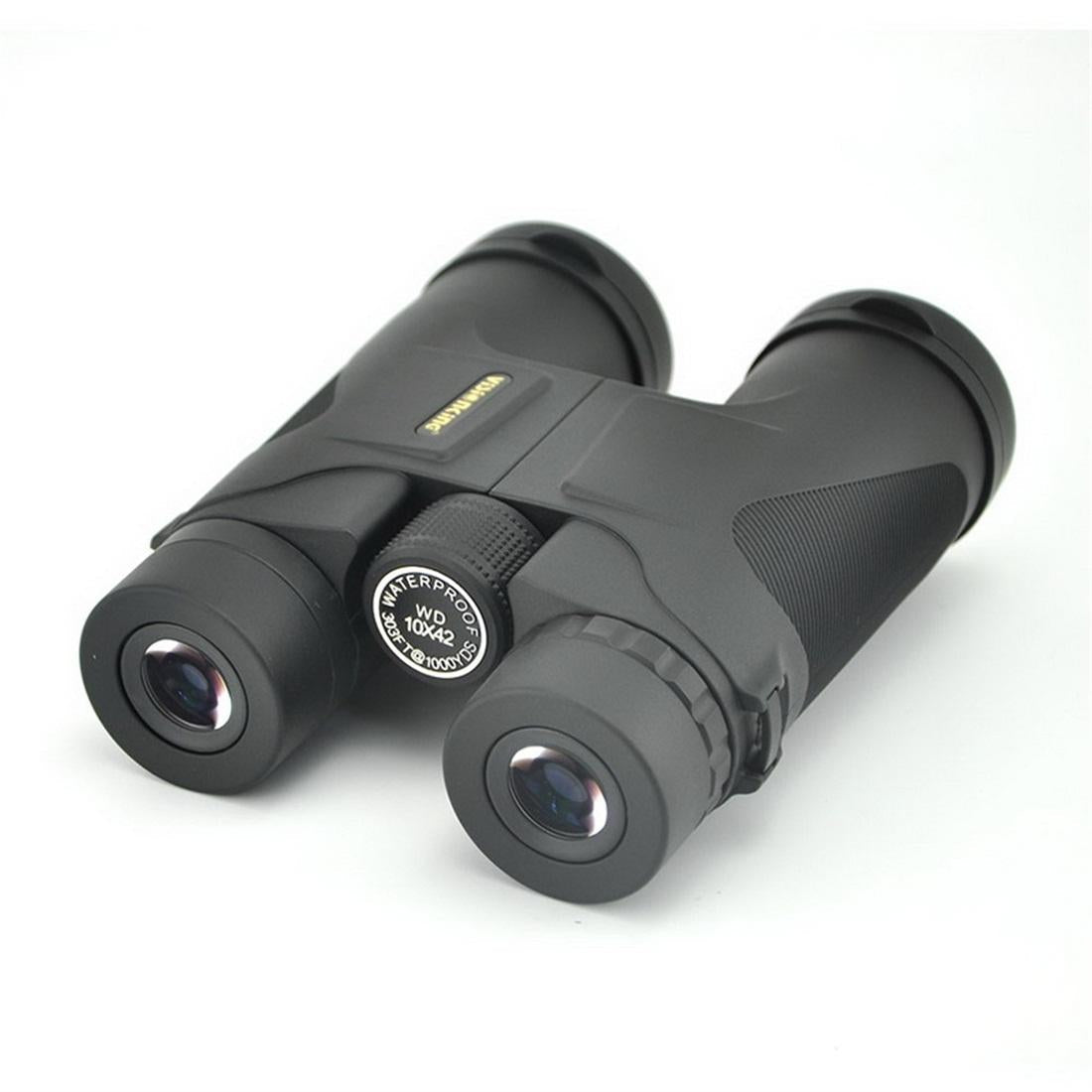 Waterproof 10x42 Binoculars for Outdoor Sports Birdwatching and Hunting - Black