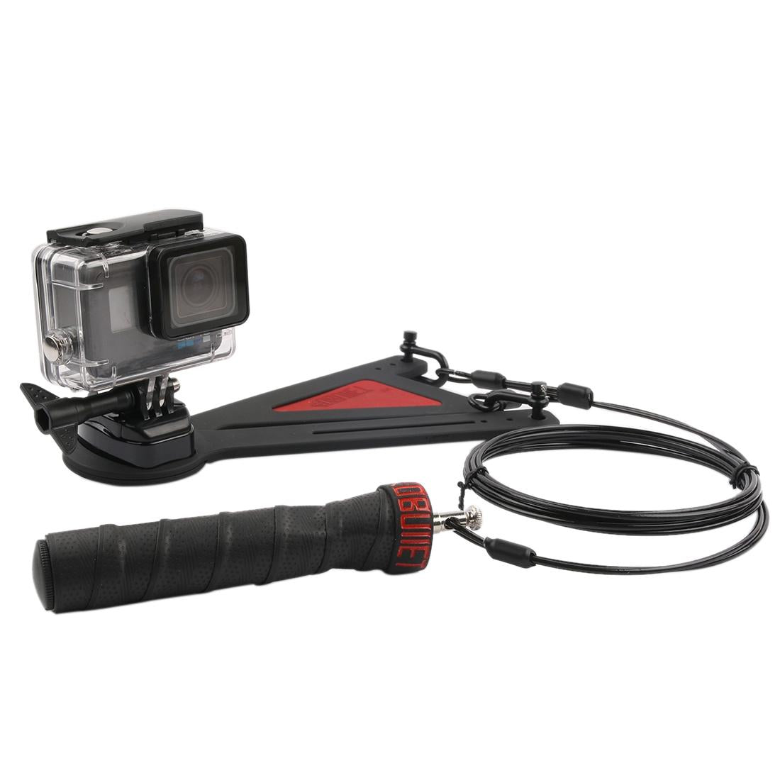 360 Degree Selfie Mount for Action Cameras with Flex Clamp