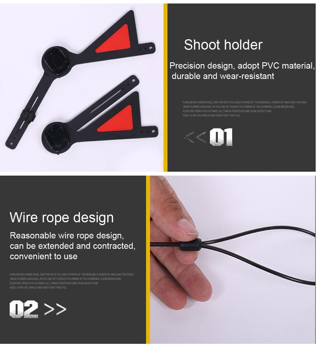 360 Degree Selfie Mount for Action Cameras with Flex Clamp