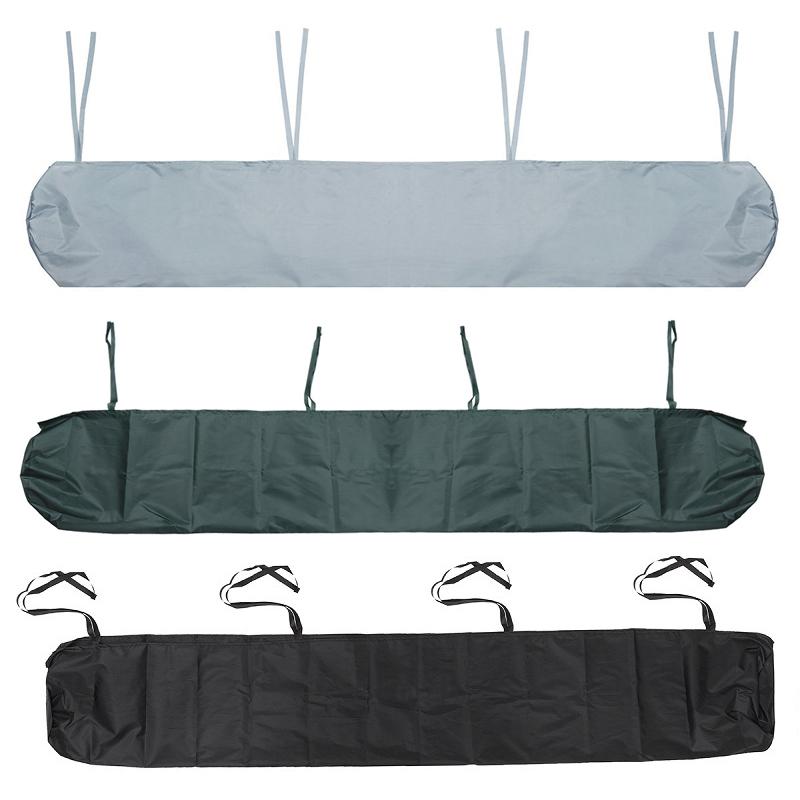 Waterproof Retractable Canopy for Outdoor Patio - 5m Size - Green