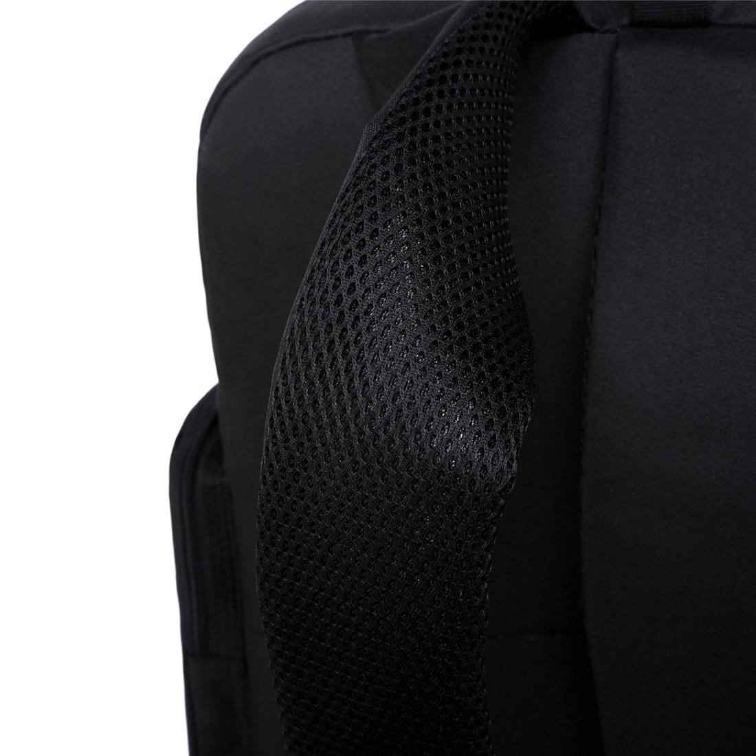 Versatile Outdoor Backpack with Breathable Design - Large Capacity - Black