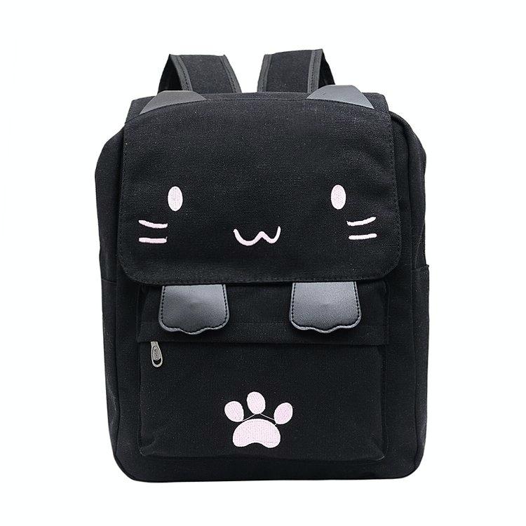 Leisure Cat Backpack - Canvas