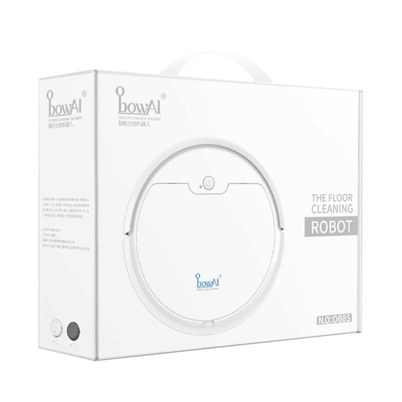 Smart Path-charging Sweeping Robot for Household - Black