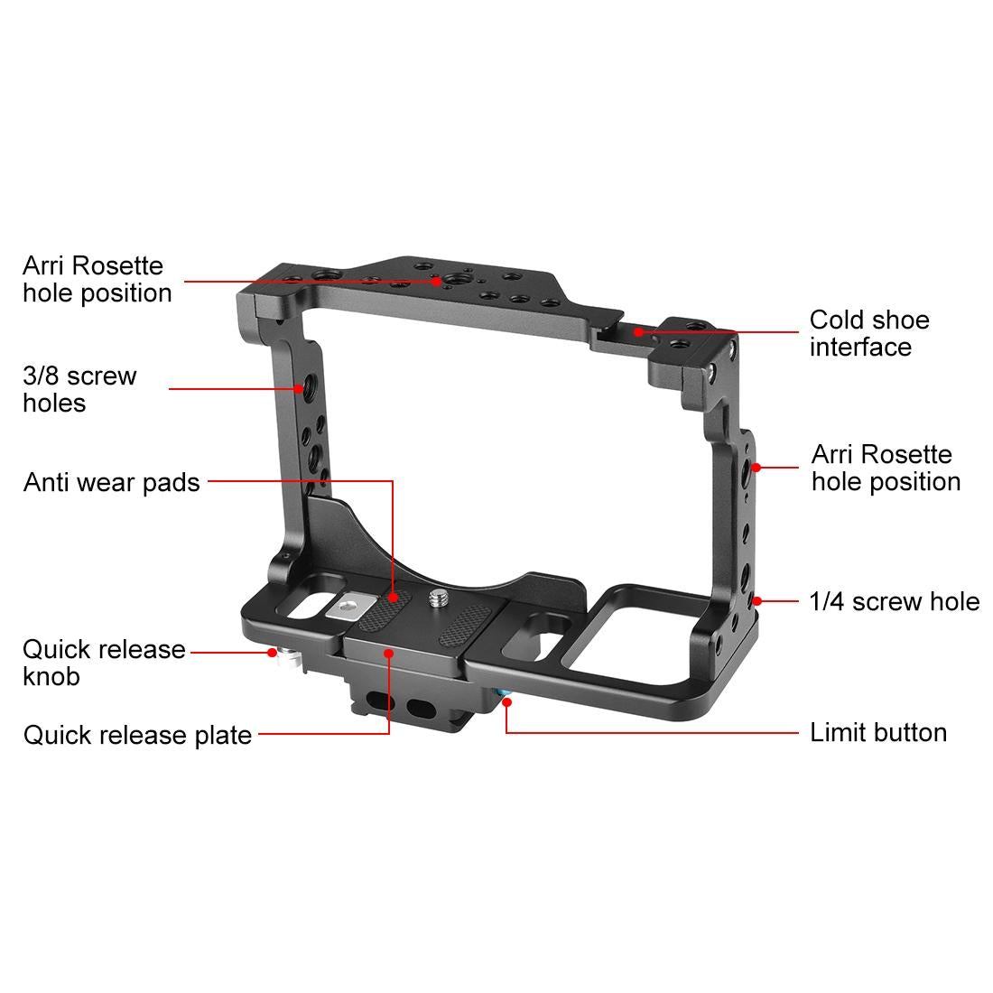 Nikon Z6 / Z7 Video Camera Cage Rig - Filmmaking Essential
