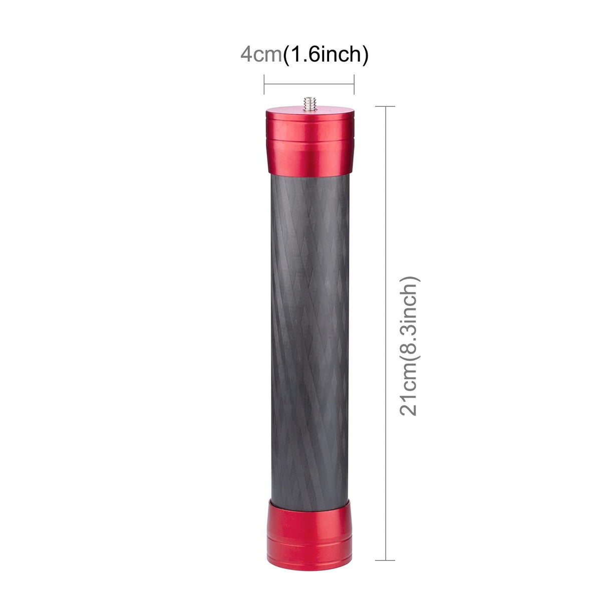 Lightweight Carbon Fiber Monopod for Dji Moza Feiyu Zhiyun Gimbals - Black