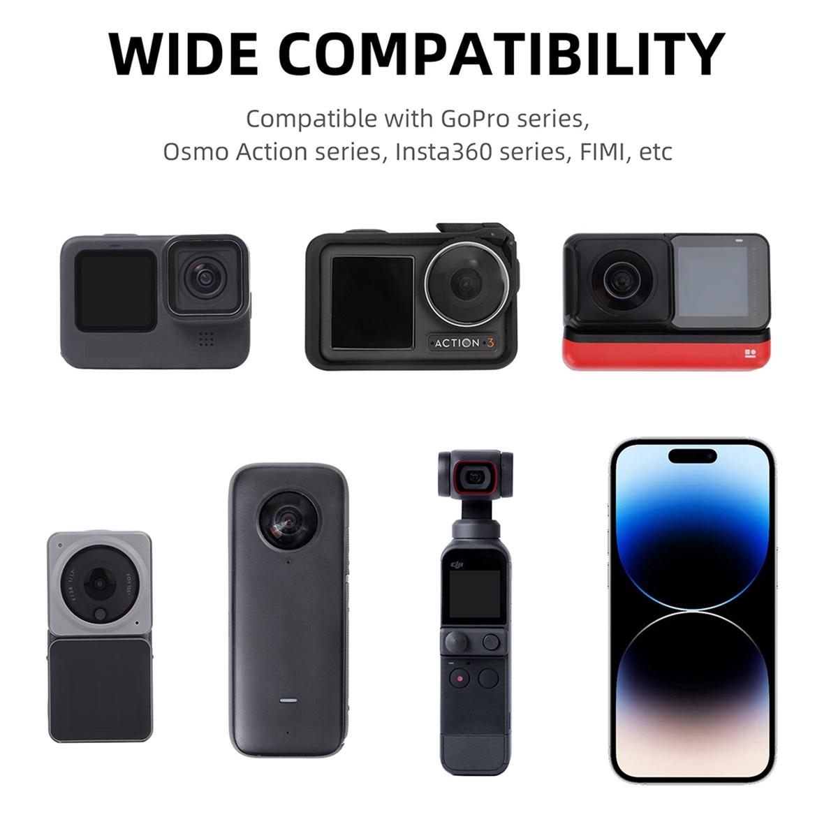 Neck Phone Action Camera Holder - Magnetic Wearable