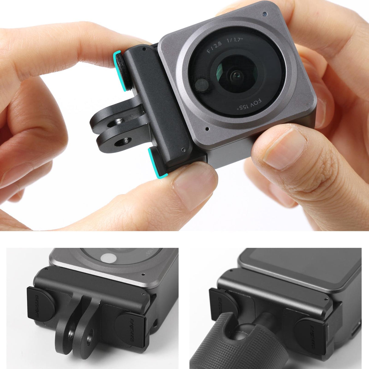 4-piece Silicone Anti-release Plugs for Dji Action 2