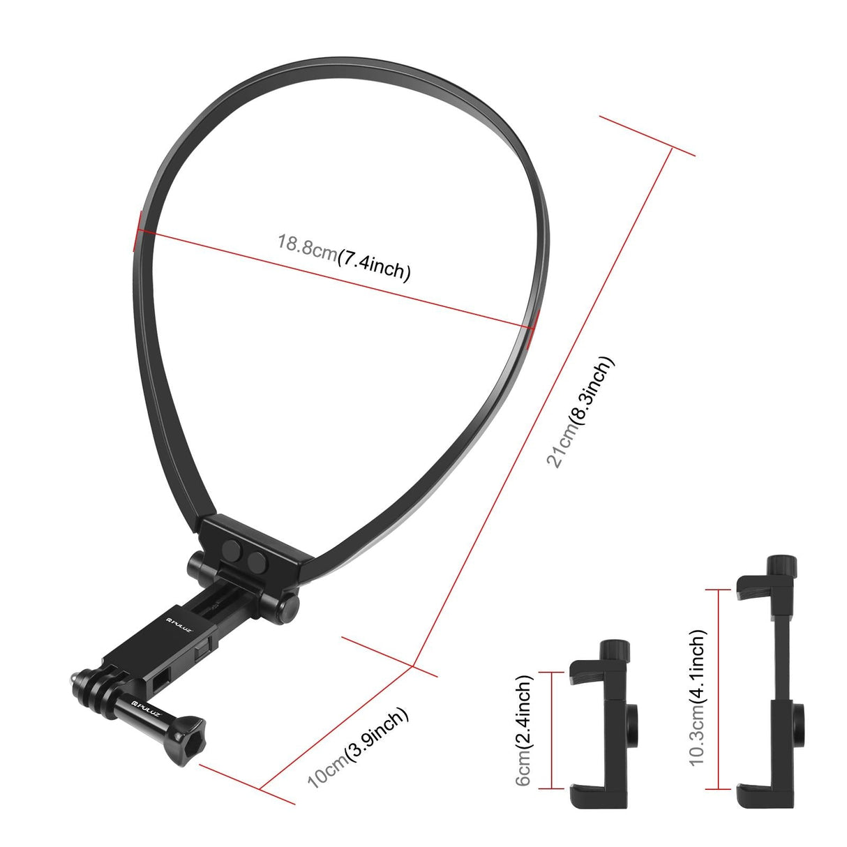 Flexible Neck Mount for Gopro and Smartphones - Adjustable