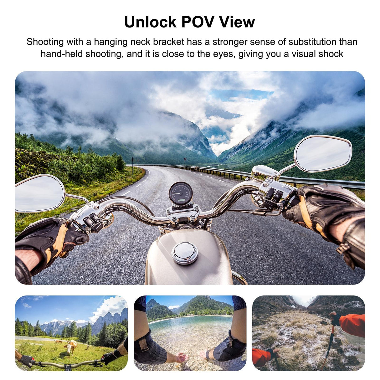 Flexible Neck Mount for Gopro and Smartphones - Adjustable
