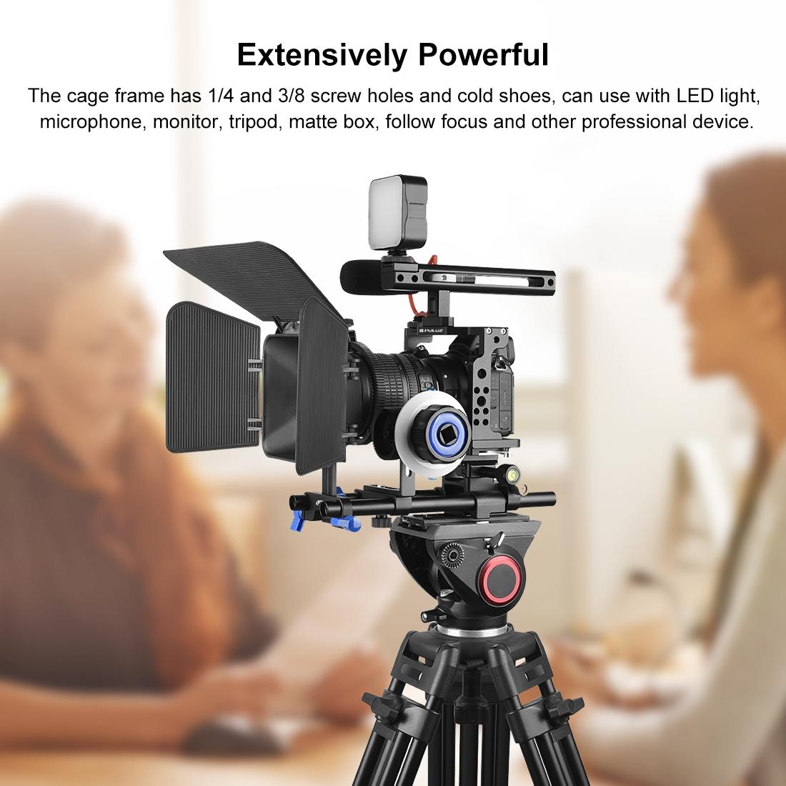 Filmmaking Rig With Handle For Nikon Z6 / Z7 - Black Cage