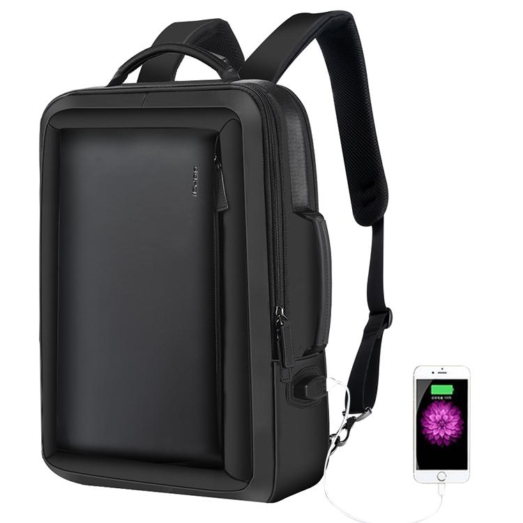 Large Capacity Business Laptop Backpack with Usb Port - Breathable & Stylish Black 30x12x44cm