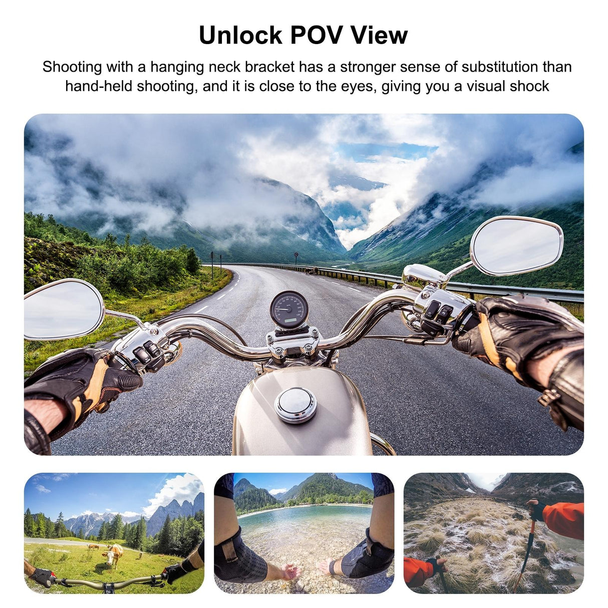Universal Magnetic Collar Mount for Gopro and Phones