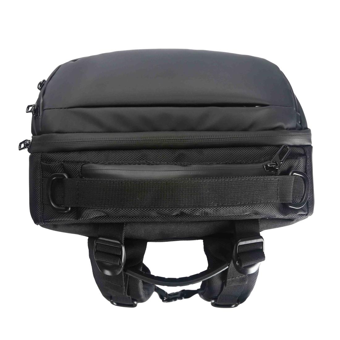 Waterproof Usb Outdoor Backpack - Large 33x21x53cm - Black