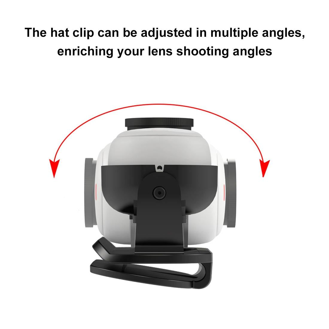 Quick Release Magnetic Hat Clip for Insta360 Go3
