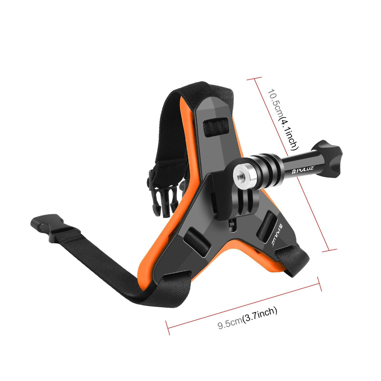 Universal Chin Strap Mount for Action Cameras - Black