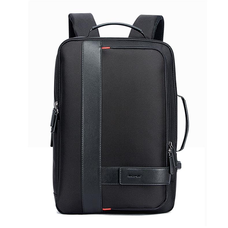 Large Capacity Business Laptop Backpack with Usb - Breathable Black 29x16x44cm