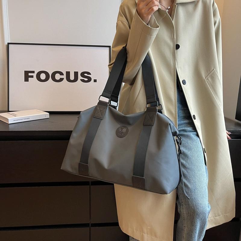 Travel-ready Waterproof Sports Bag for Fitness - Grey