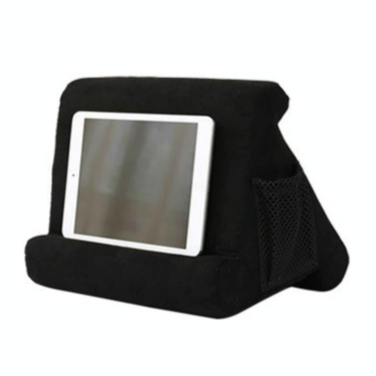 Versatile Laptop Rest Cushion with Cooling Pad - Black