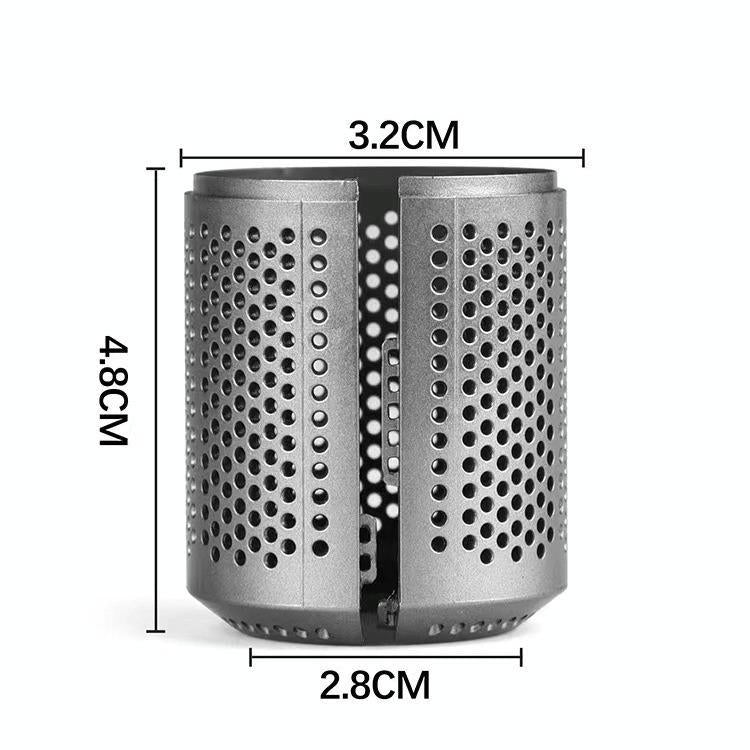 Open Design Outer Filter Cover For Hd01 / Hd03 / Hd08 / Hd15 Hair Dryer - Rose Red