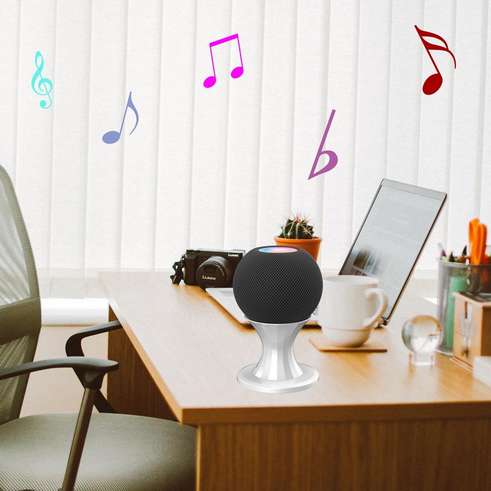 Desktop Speaker Bracket for Apple Home Pod Mini - Rose Gold