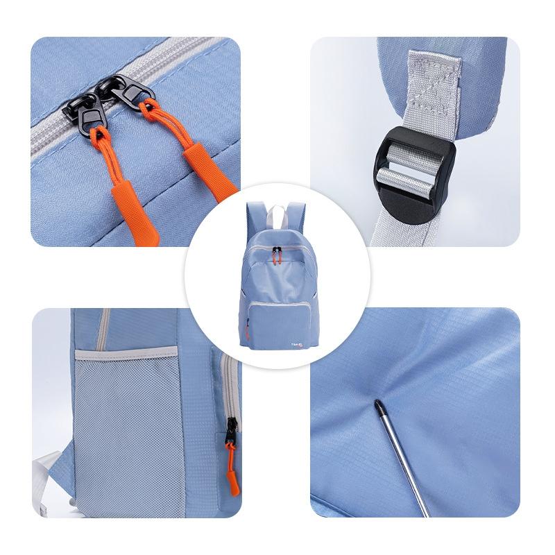 Foldable Sports Backpack For Mountaineering - Pink