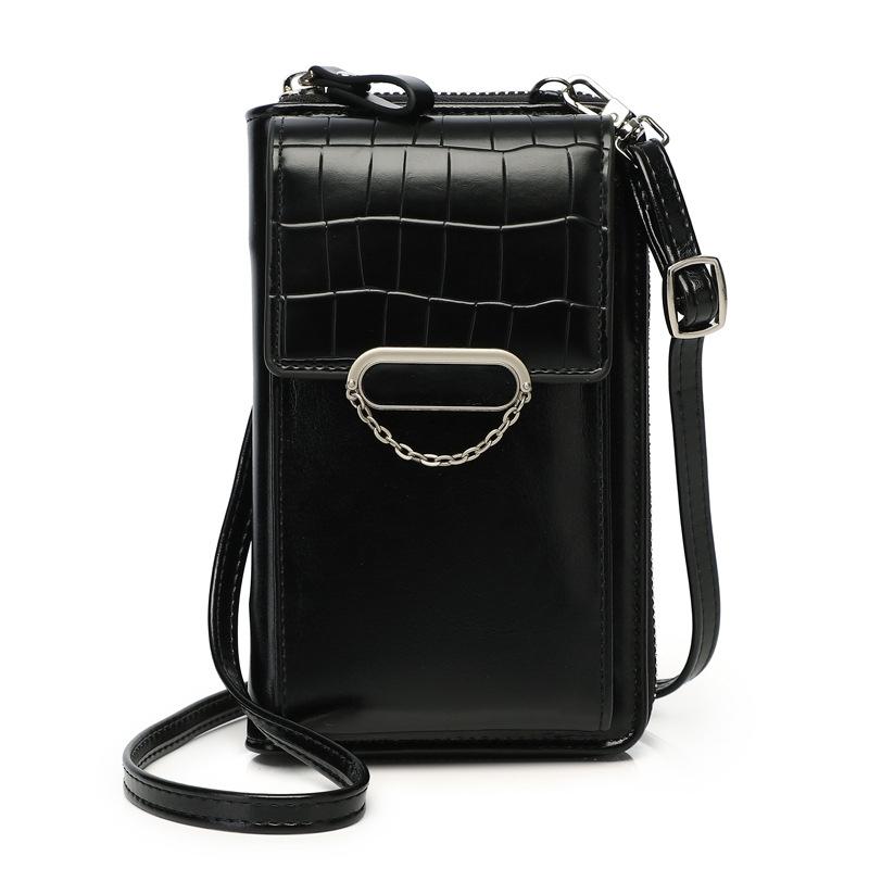 Versatile Women Crossbody Wallet For Phones - Apricot