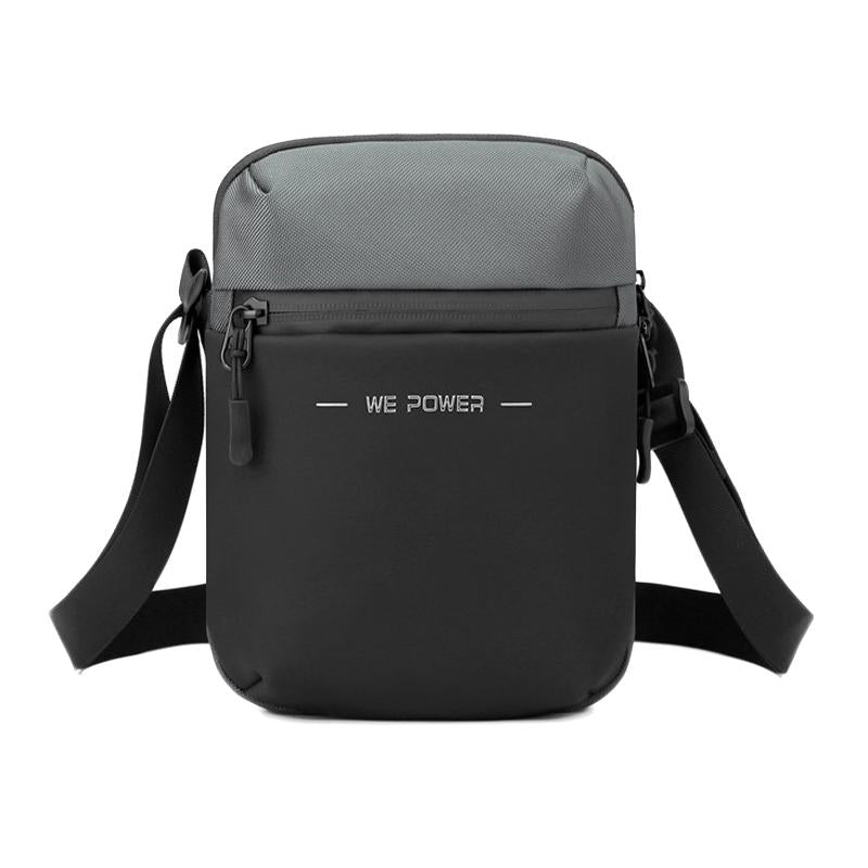 Simple Men Crossbody Bag Business Casual Shoulder Sling For Everyday Use - Dark Blue