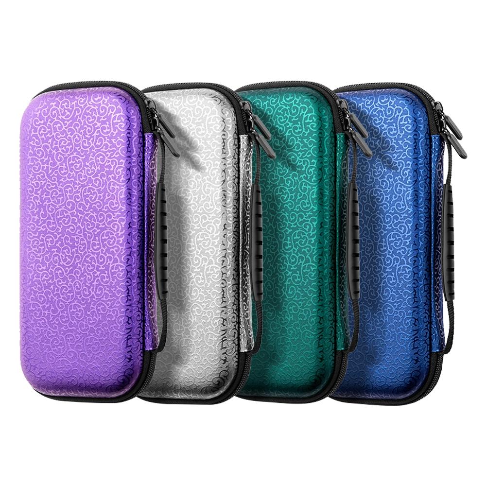 Nintendo Switch Storage Bag with Dragon Claw Pattern - Silver