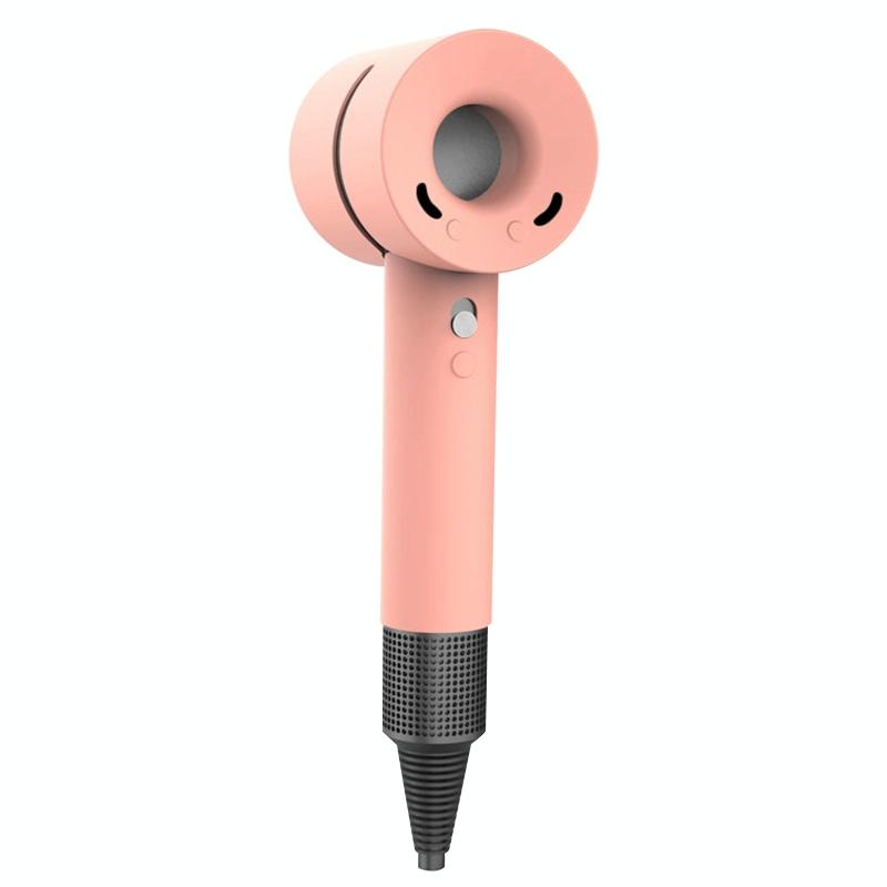 Shockproof Silicone Case For Dyson Hairdryer - Light Pink