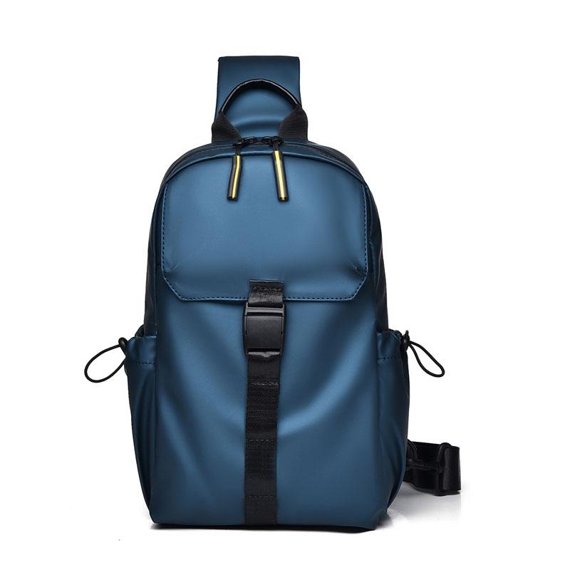 2023 Large Capacity Waterproof Crossbody Chest Bag For Cycling & Sports - Blue