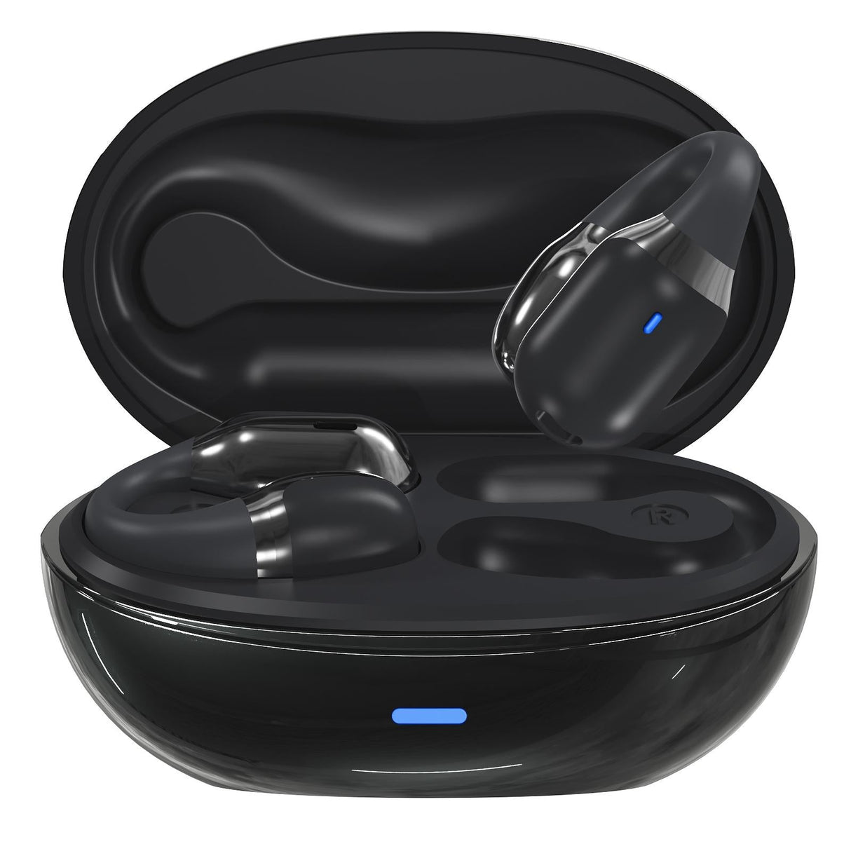 Wireless Sports Bluetooth Earphones with Air Conduction - F16 Tws - Black