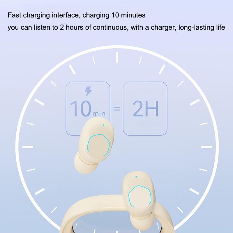 Wireless In-ear Tws Earphone for Hifi Music and Gaming - Purple