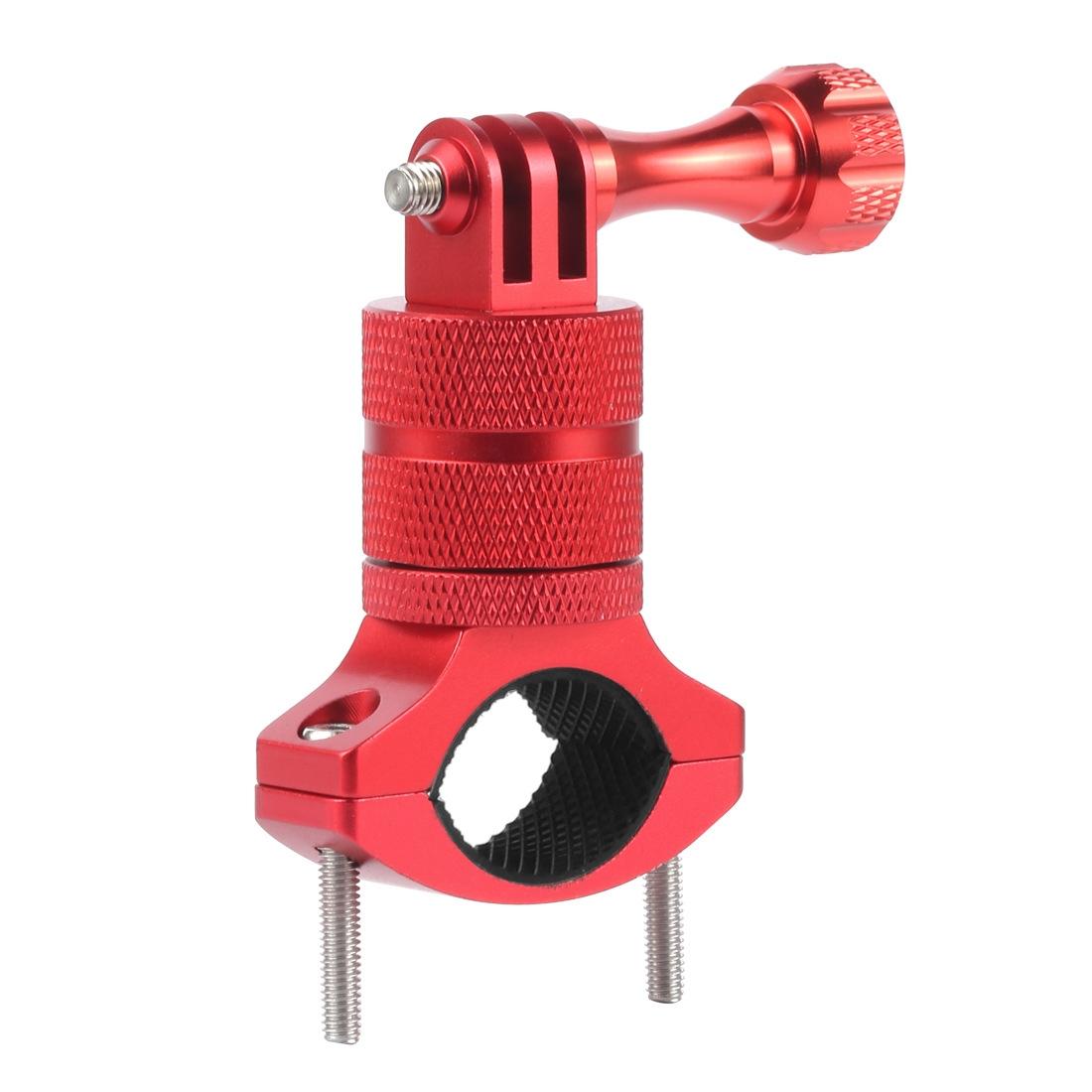 Action Camera Bicycle Mounting Bracket - Aluminum Alloy Clip - Blue