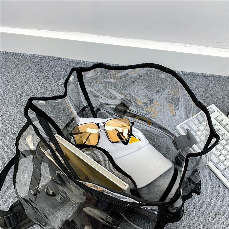 Waterproof Travel Backpack - Pvc Material - Blue