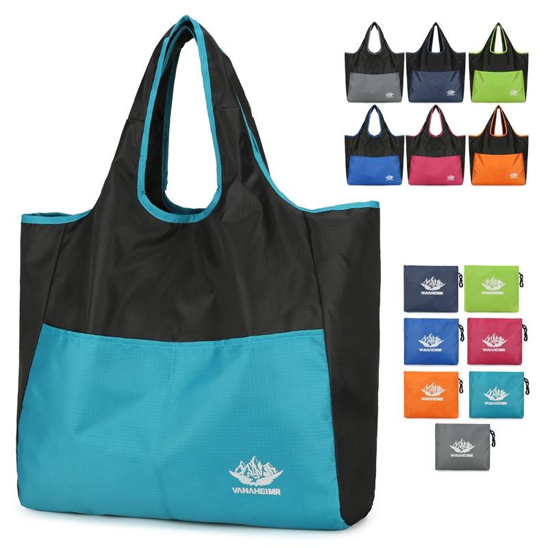 Waterproof Foldable Tote For Outdoor Sports - Dark Blue