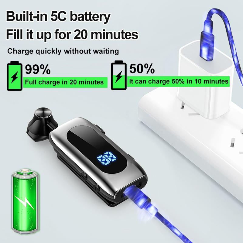 Wireless Bluetooth Earphone for Business - K55 - Silver