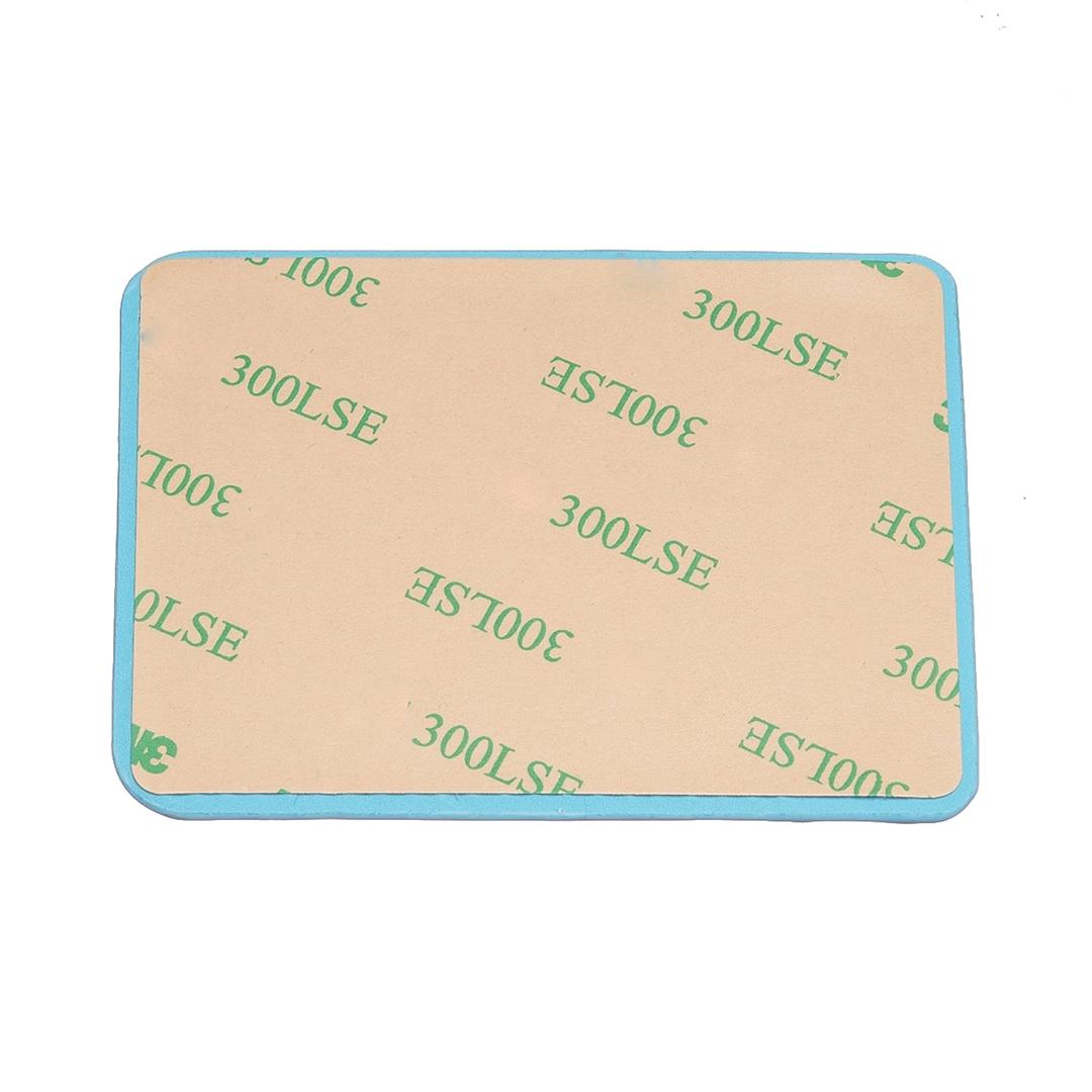 Diamond Lattice Card Bag Sticker For Mobile Phones - Black