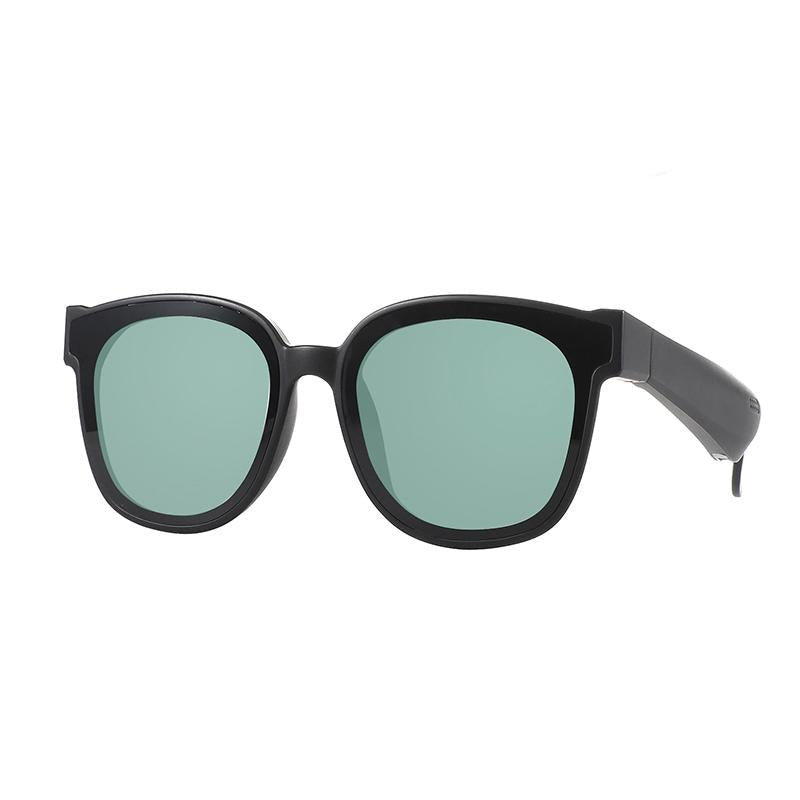 Smart Audio Sunglasses with Bluetooth Earphone - A13 - Dark Green