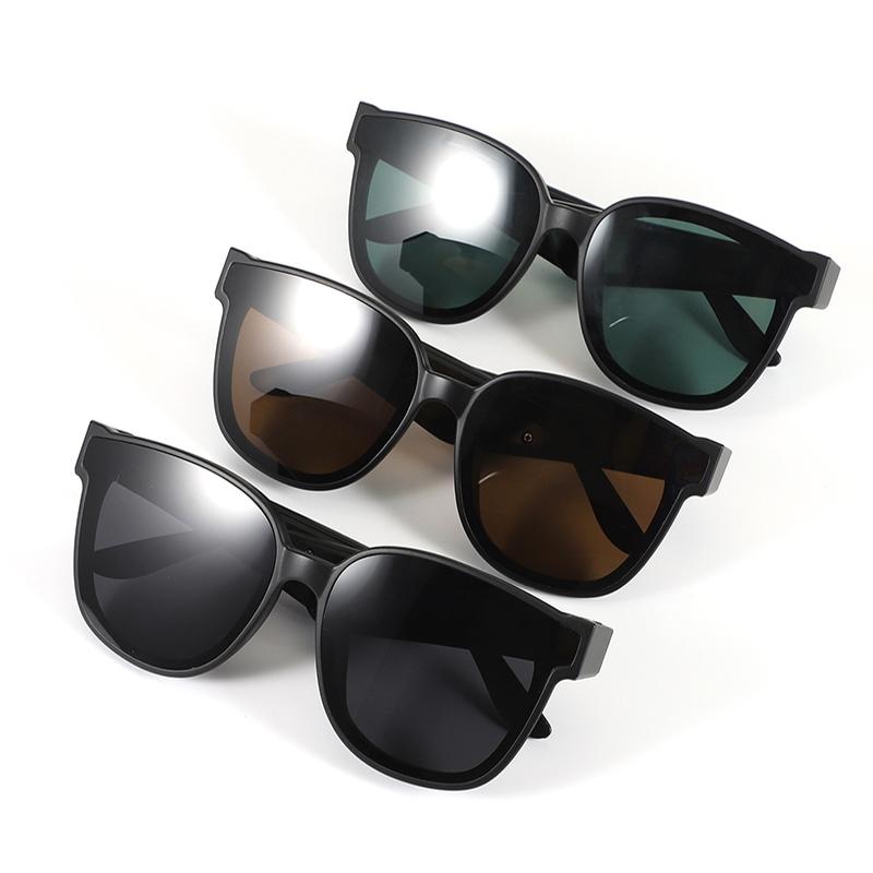 Smart Audio Sunglasses with Bluetooth Earphone - A13 - Dark Green