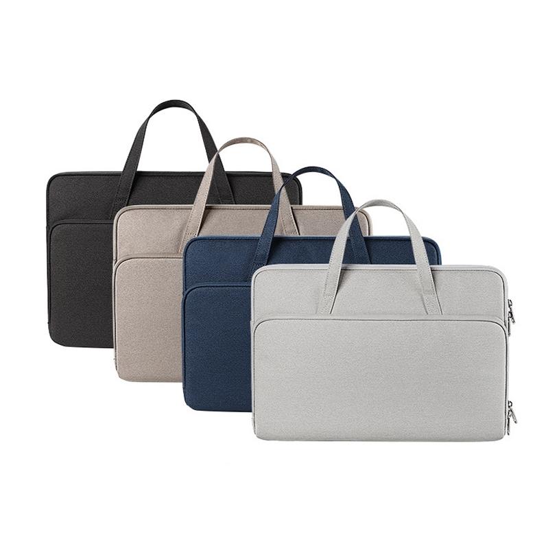 13.3 Inch Waterproof Laptop Bag - Durable and Stylish - Elegant Gray