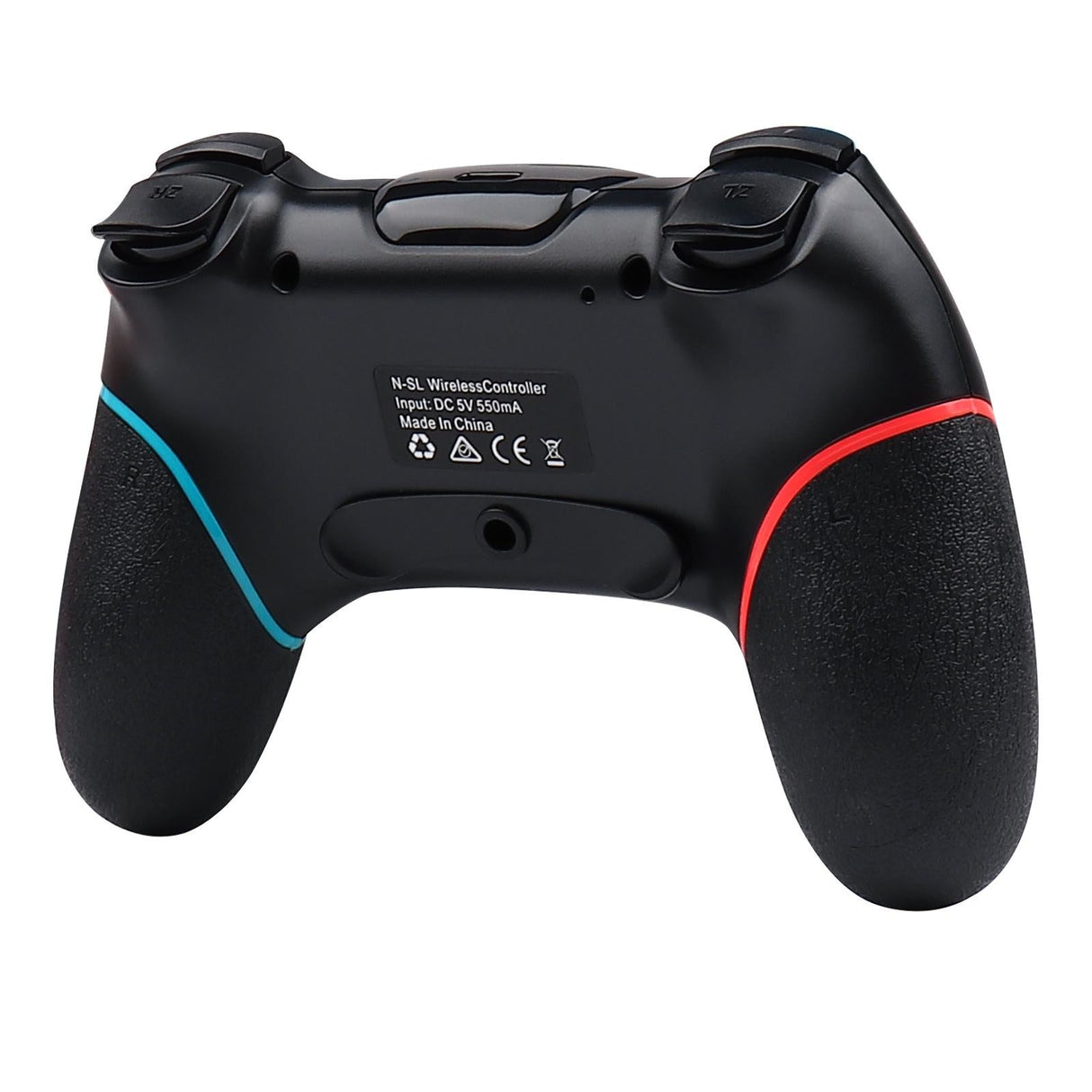 Macro Wireless Pro Controller with Wake-up Function - White Red Blue