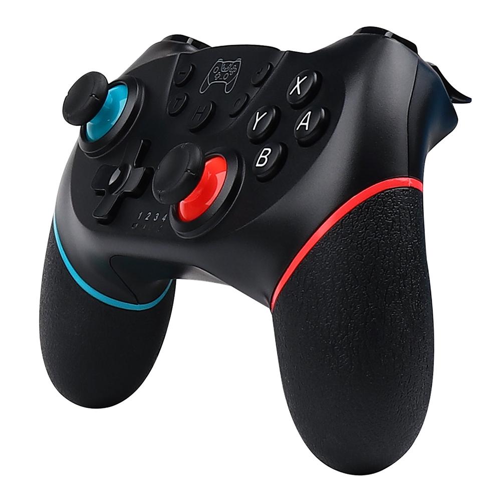 Macro Wireless Pro Controller with Wake-up Function - White Red Blue