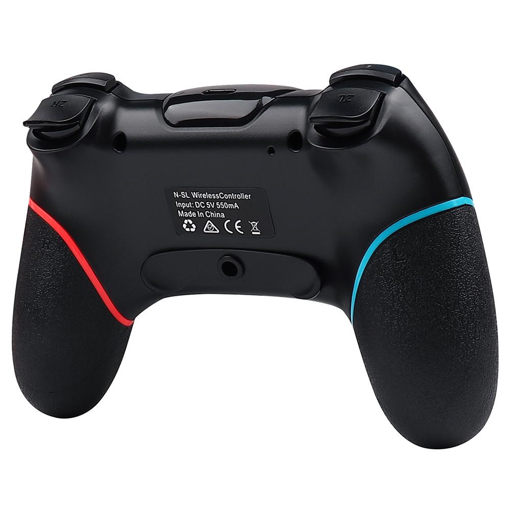 Macro Wireless Pro Controller with Wake-up Function - White Red Blue
