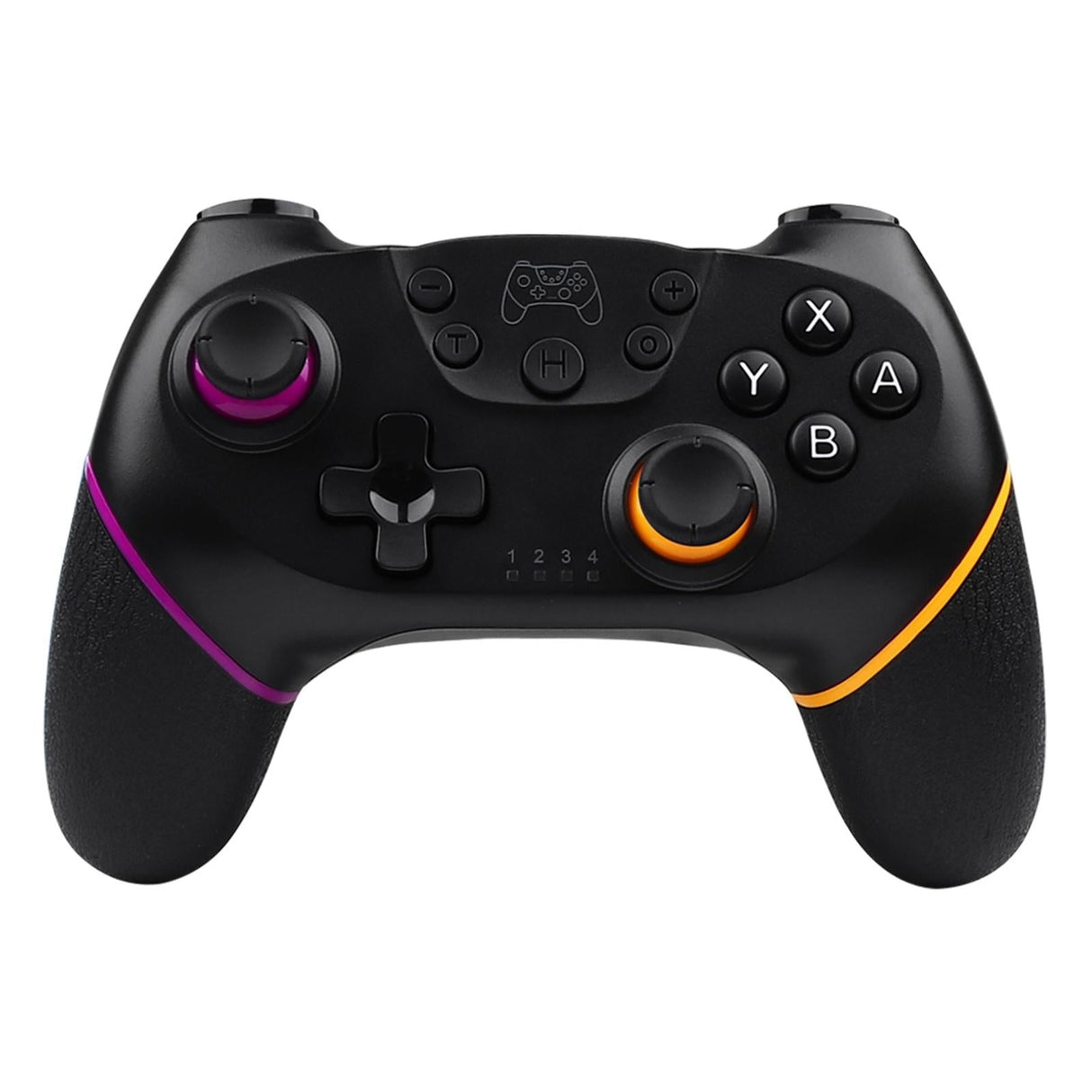 Macro Wireless Pro Controller with Wake-up Function - White Red Blue