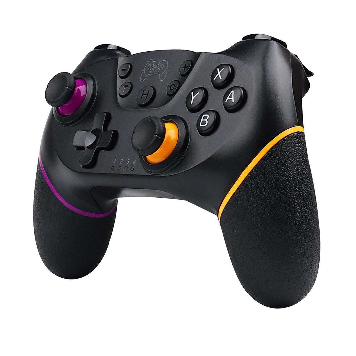 Macro Wireless Pro Controller with Wake-up Function - White Red Blue