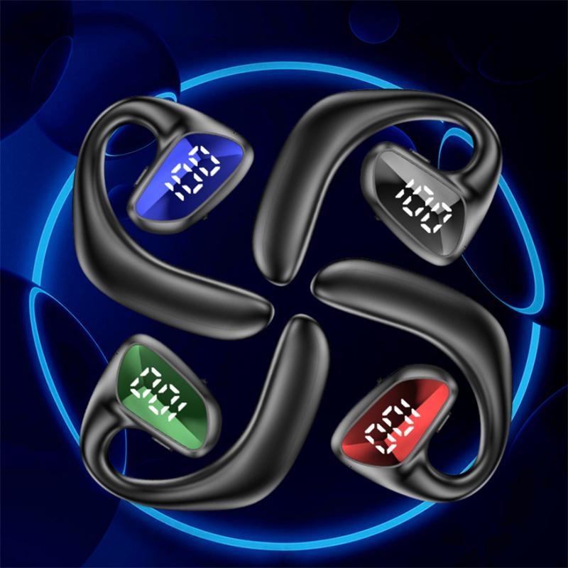 Air Conduction Bluetooth Earphone - Business Model - Blue