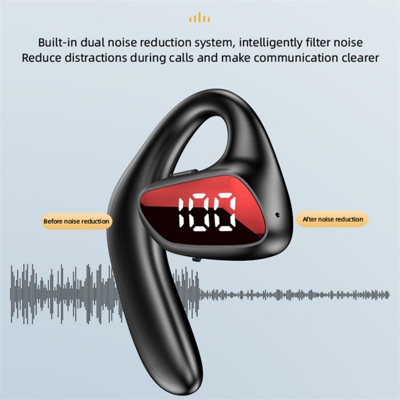 Air Conduction Bluetooth Earphone - Business Model - Blue
